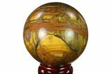 Polished Tiger's Eye Sphere #143257-1